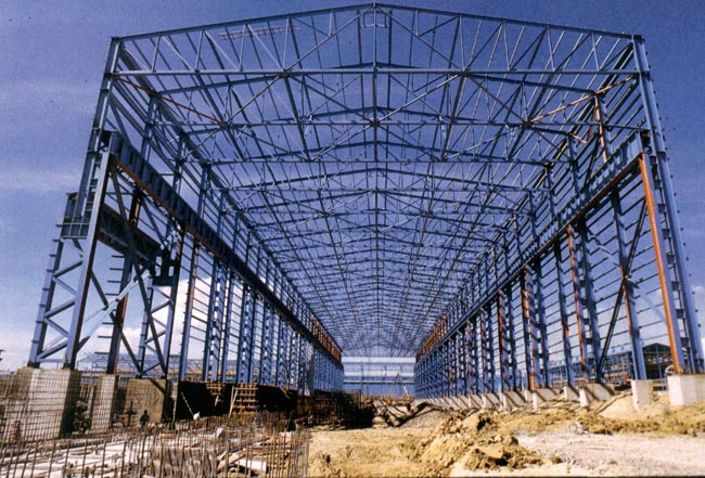 鄂州船厂网架工程