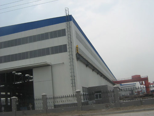 鄂州船厂网架工程